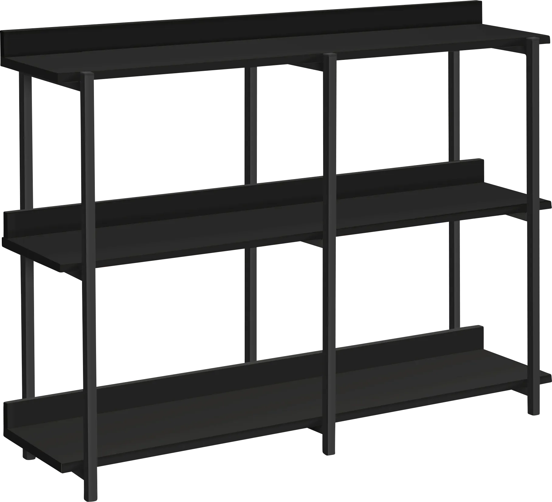 Acelia Black Console Table