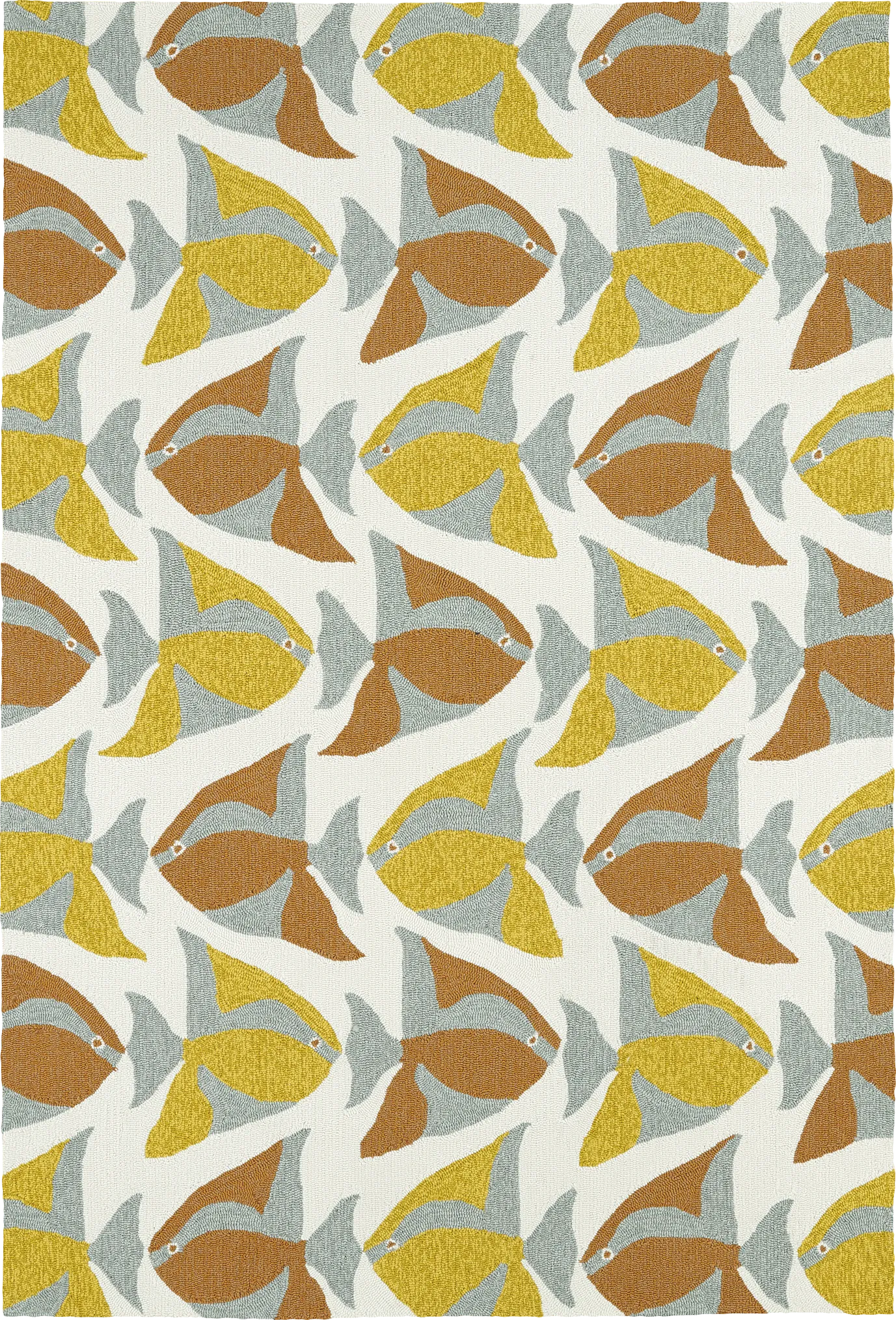 Aletta Brown 3' x 5' Indoor/Outdoor Rug