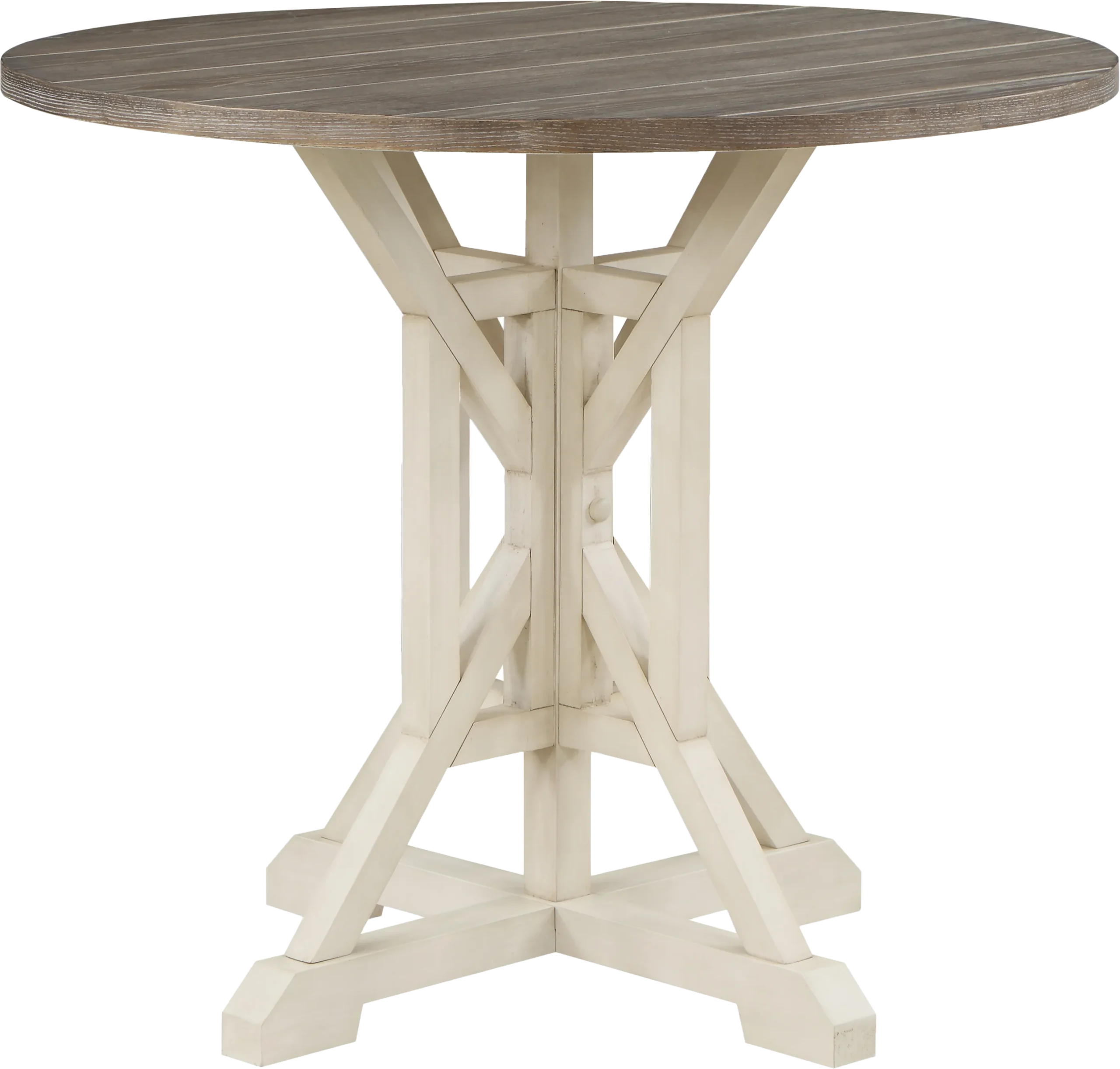 Airymeadows Cream Counter Height Dining Table