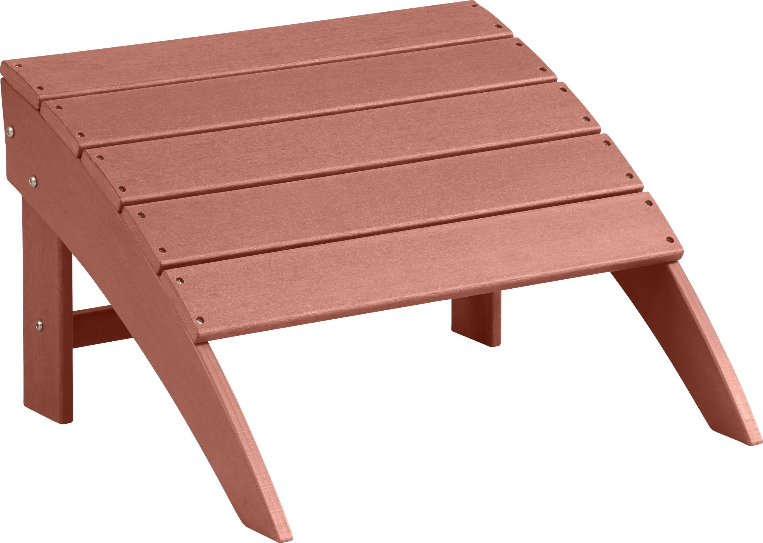 Addy Red Outdoor Footrest
