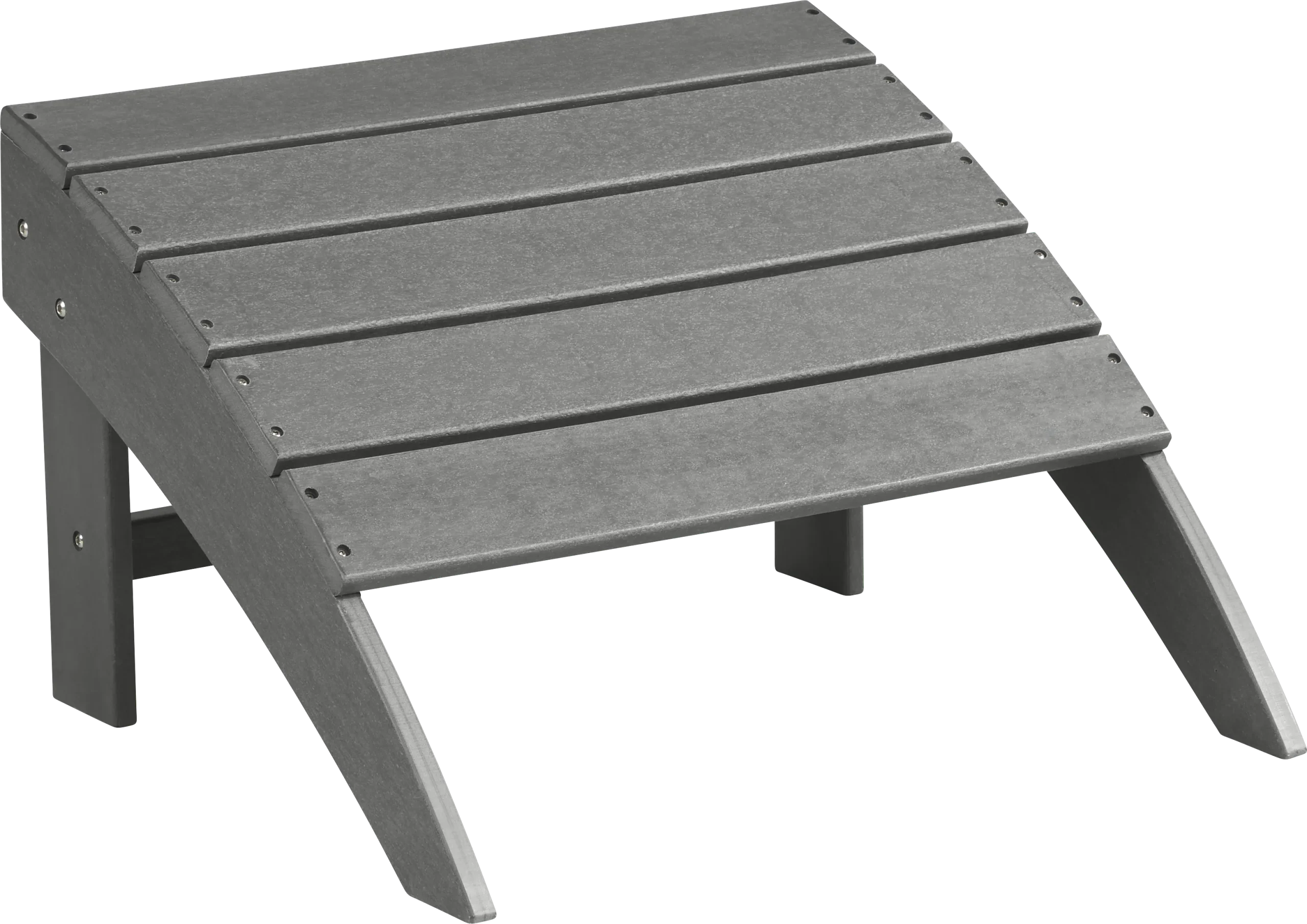 Addy Gray Outdoor Footrest