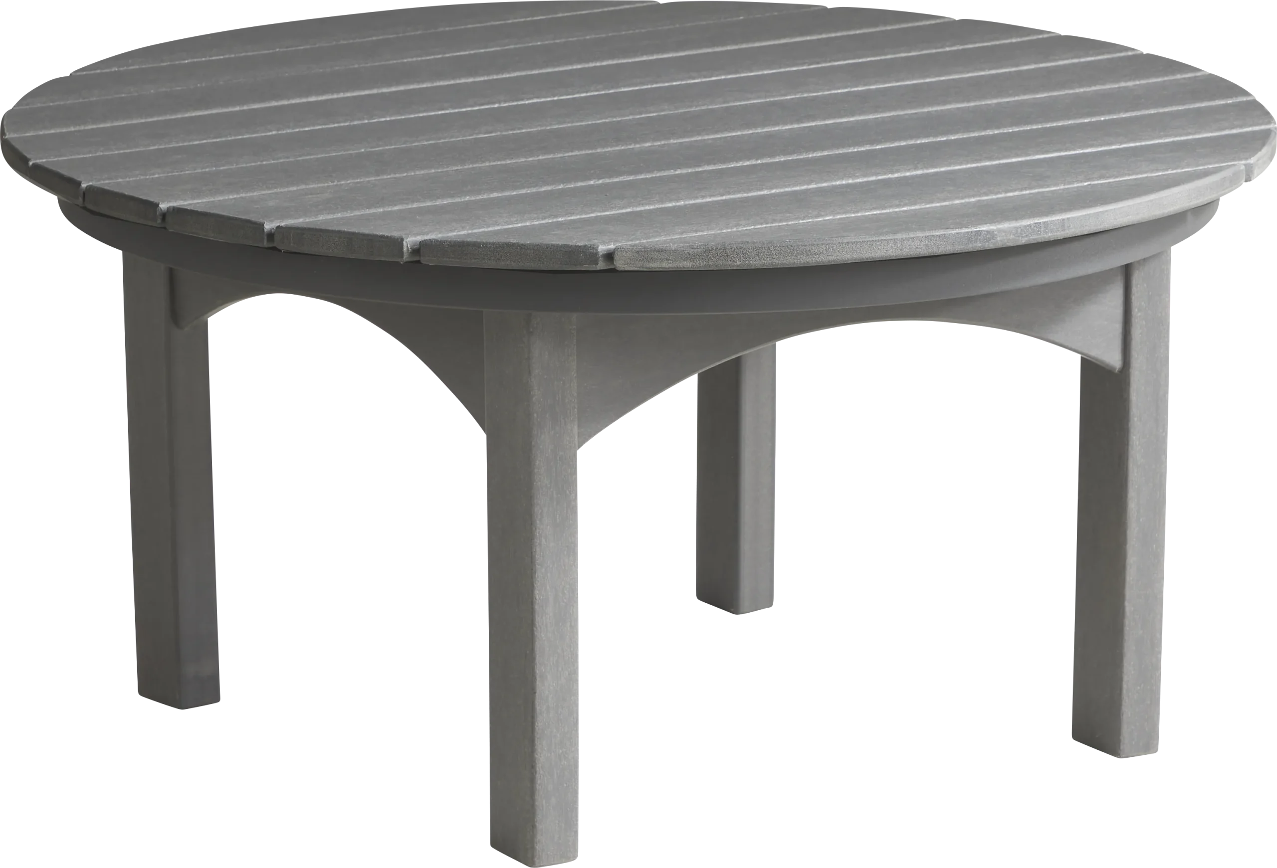 Addy Gray Round Outdoor Cocktail Table