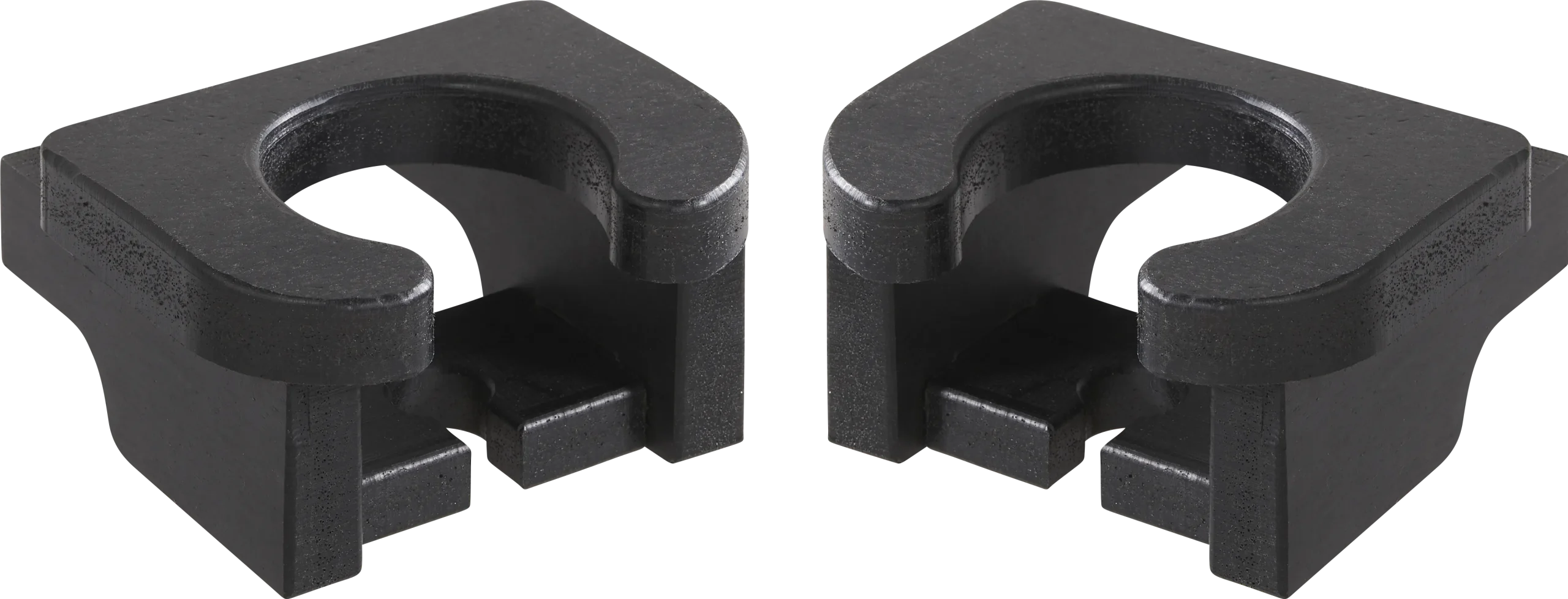 Addy Black Outdoor Cup Holder, Set of 2