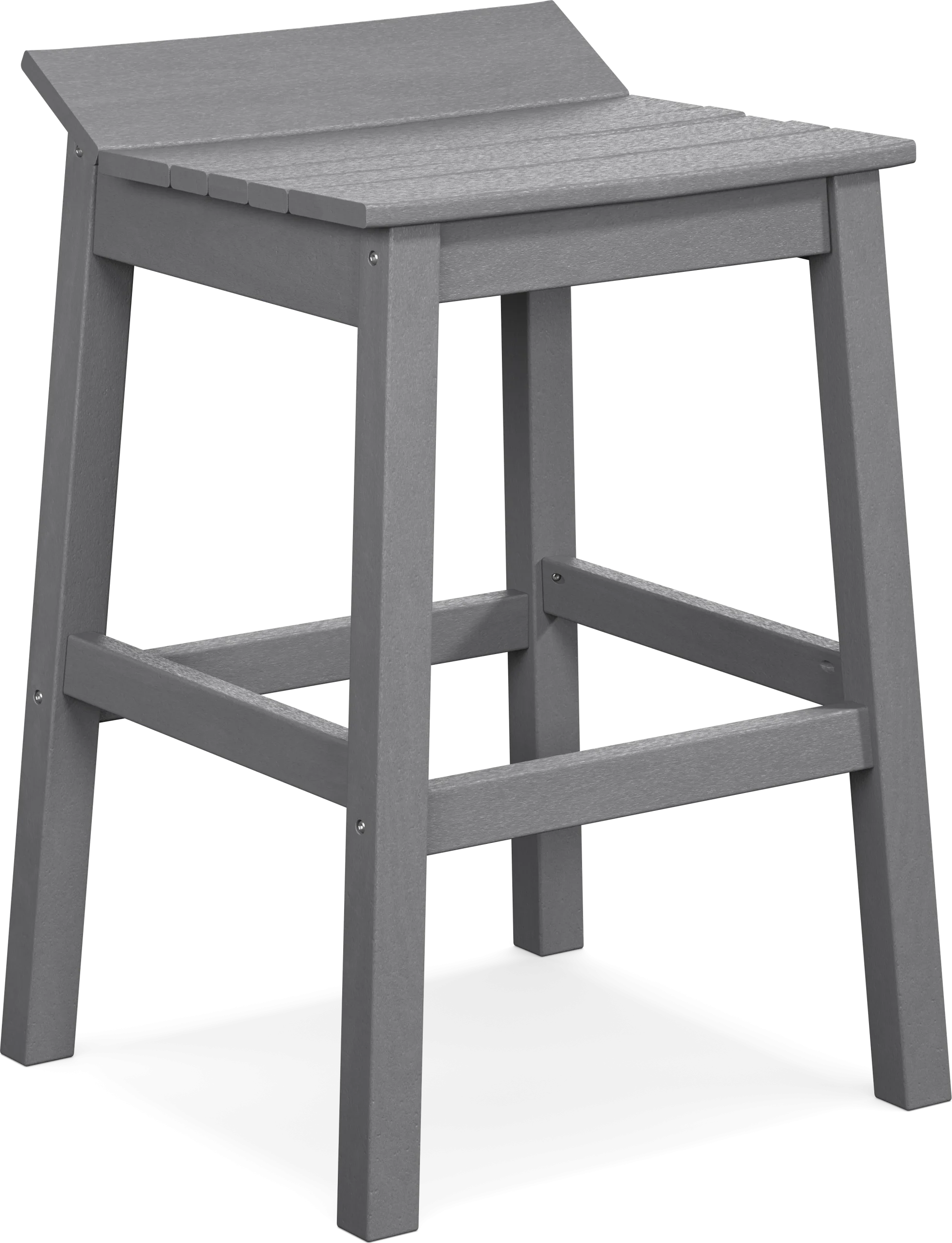 Addy Gray Outdoor Barstool