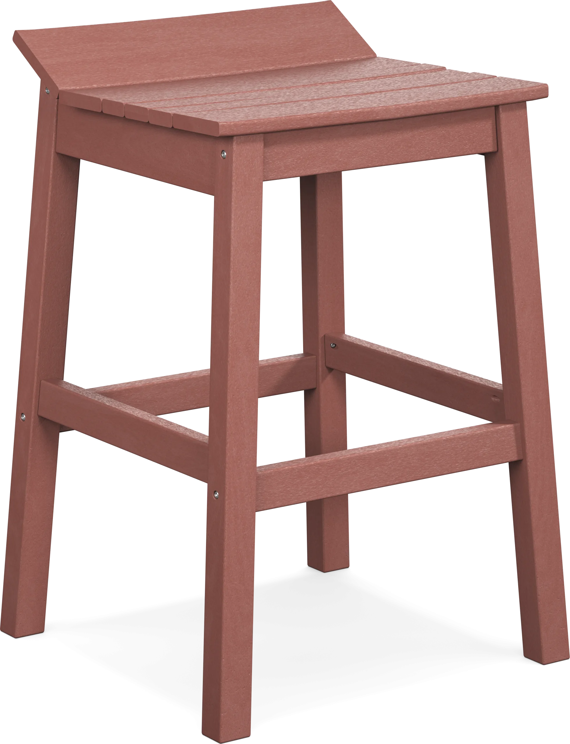 Addy Red Outdoor Barstool