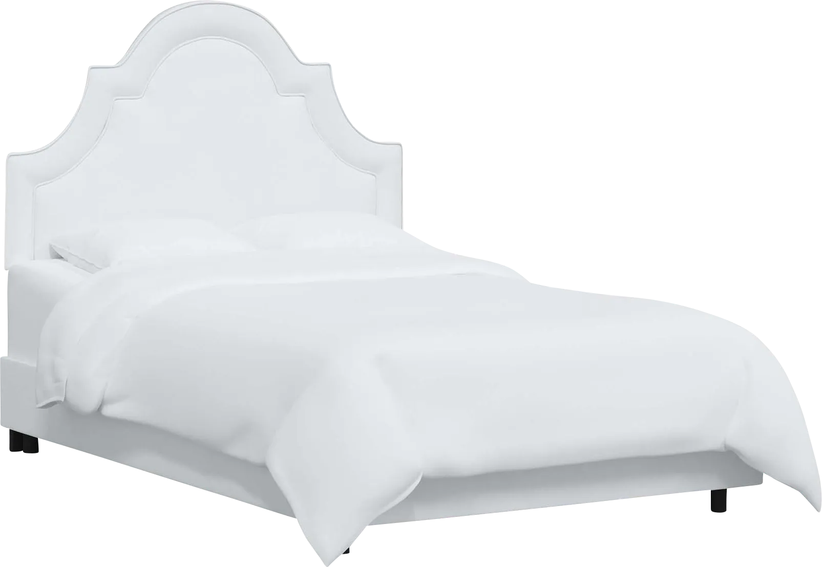 Aldimo White Queen Bed
