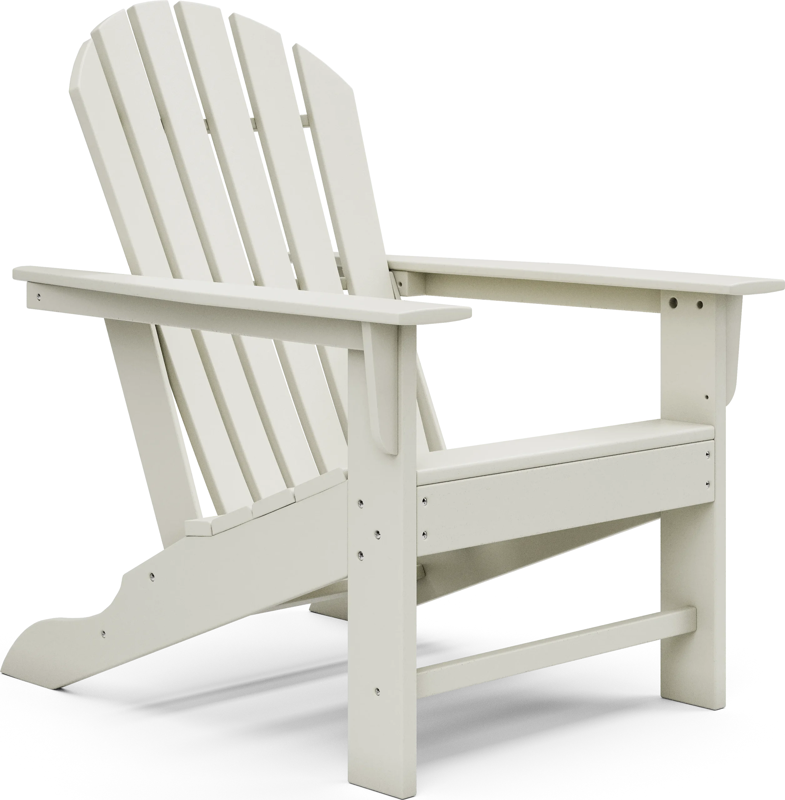 Addy White Outdoor Adirondack Chair