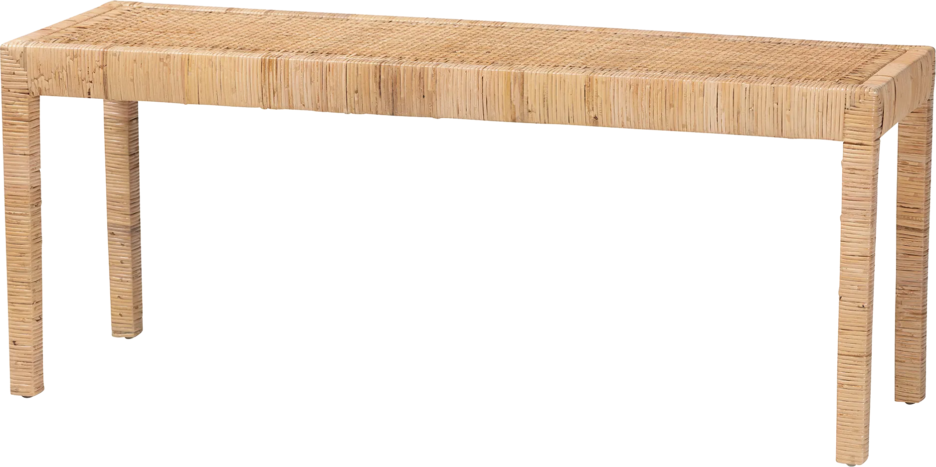 Ackerly Brown Long Bench