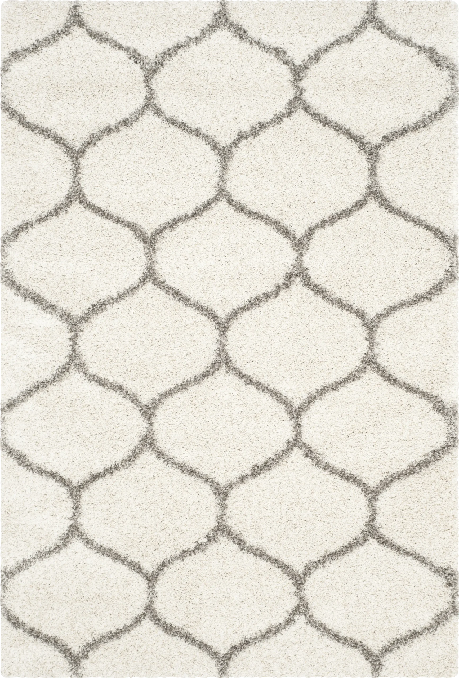 Alicia Ivory 5'1 x 7'6 Rug