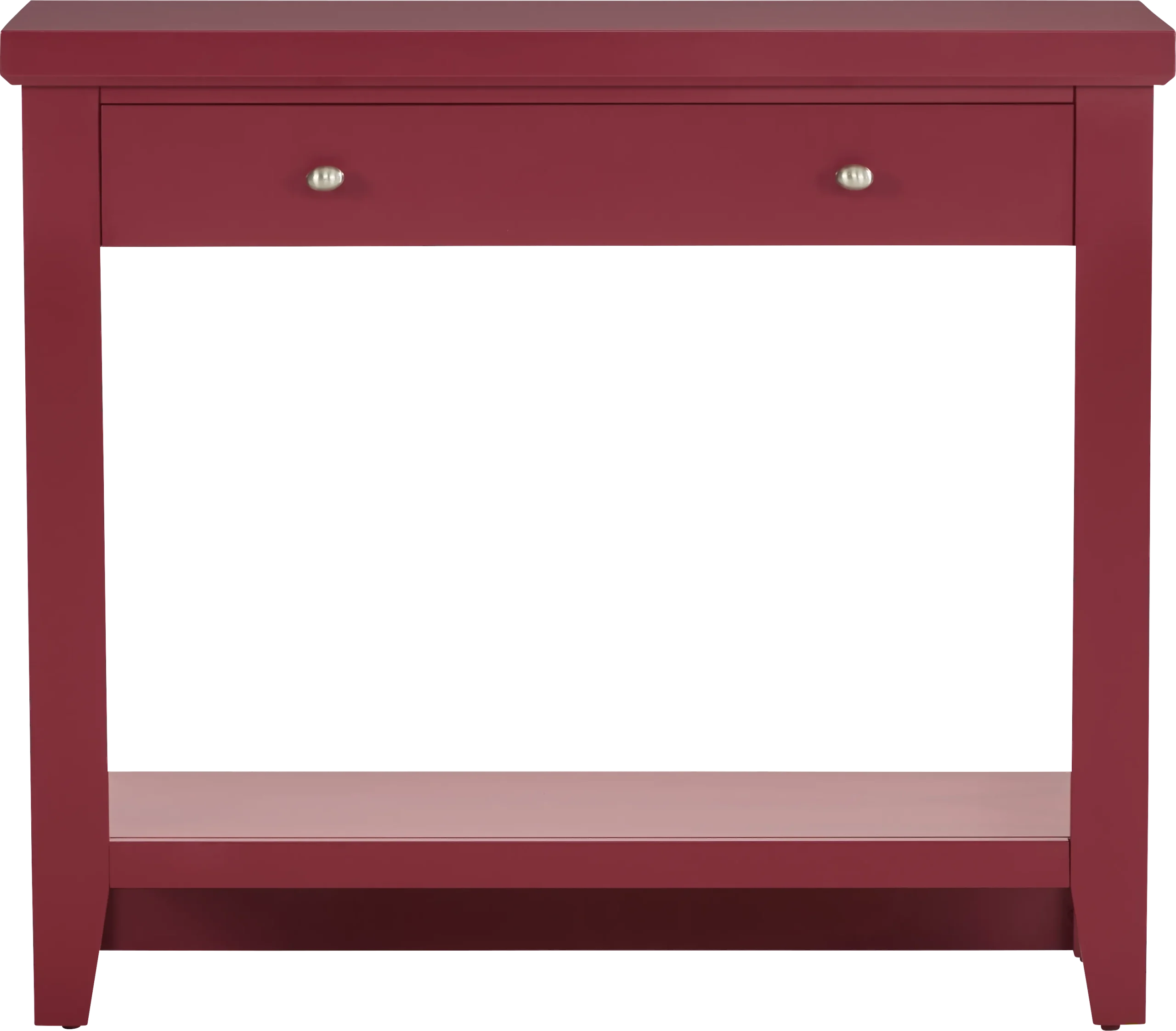 Abbie Red Accent Table