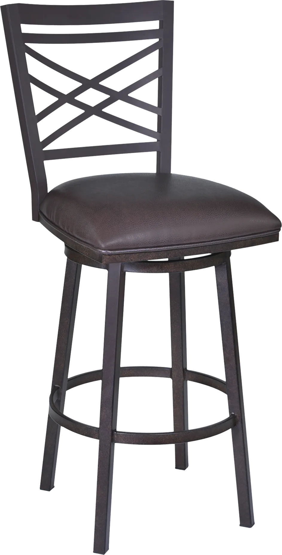 Abergreen Brown Fargo Bar Stool