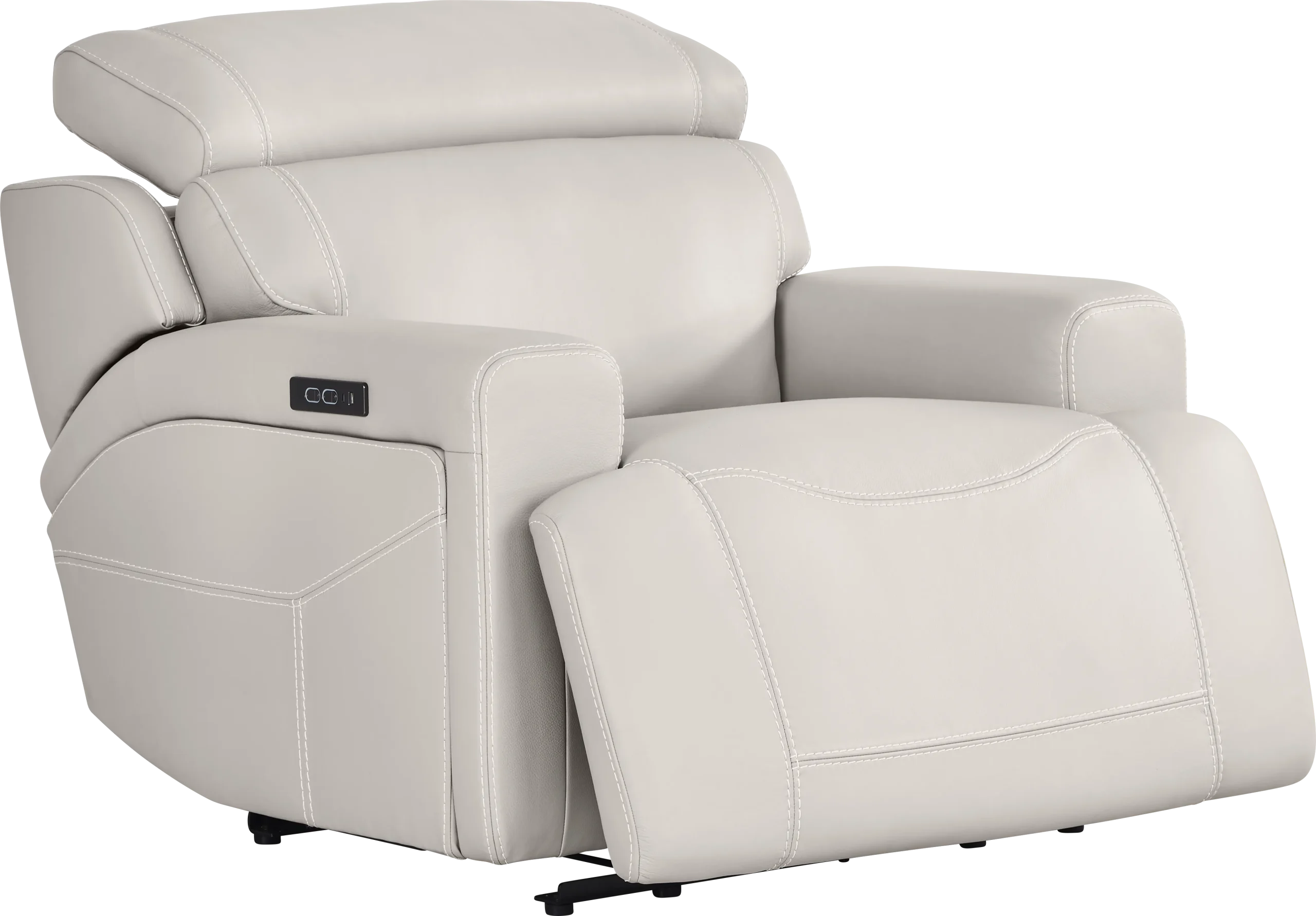 Alessio Leather Dual Power Recliner