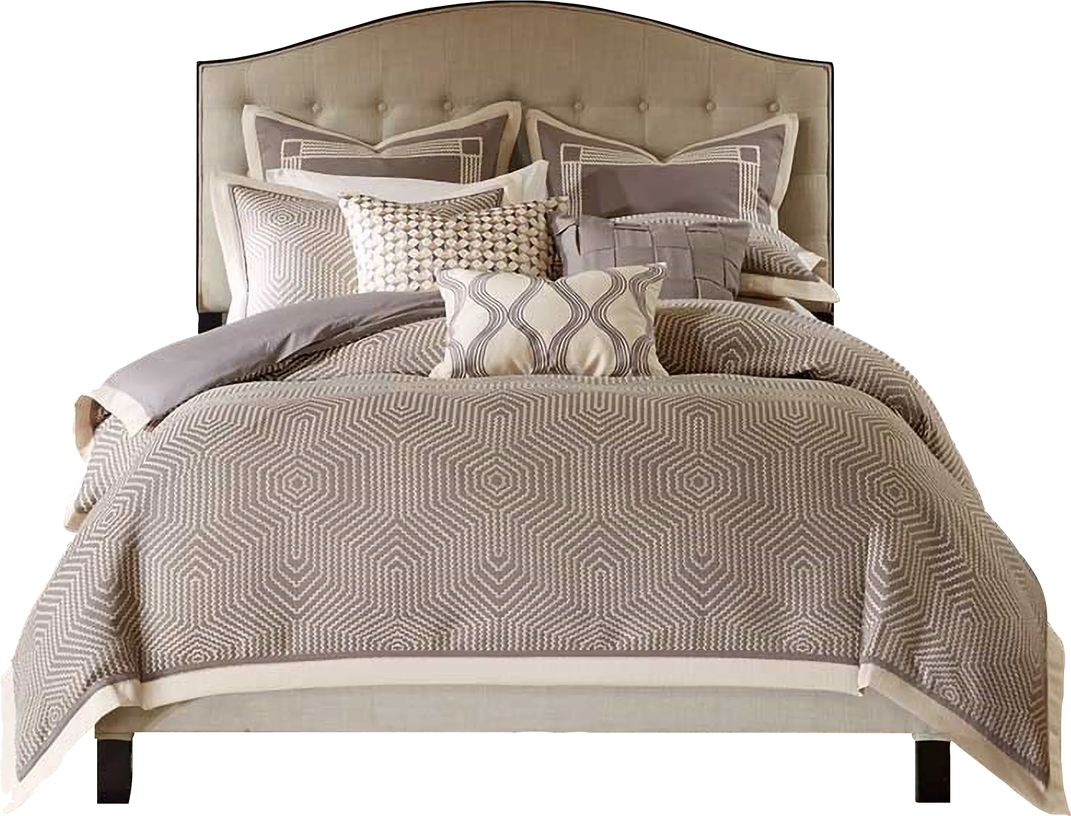 Aellice Gray King Comforter Set