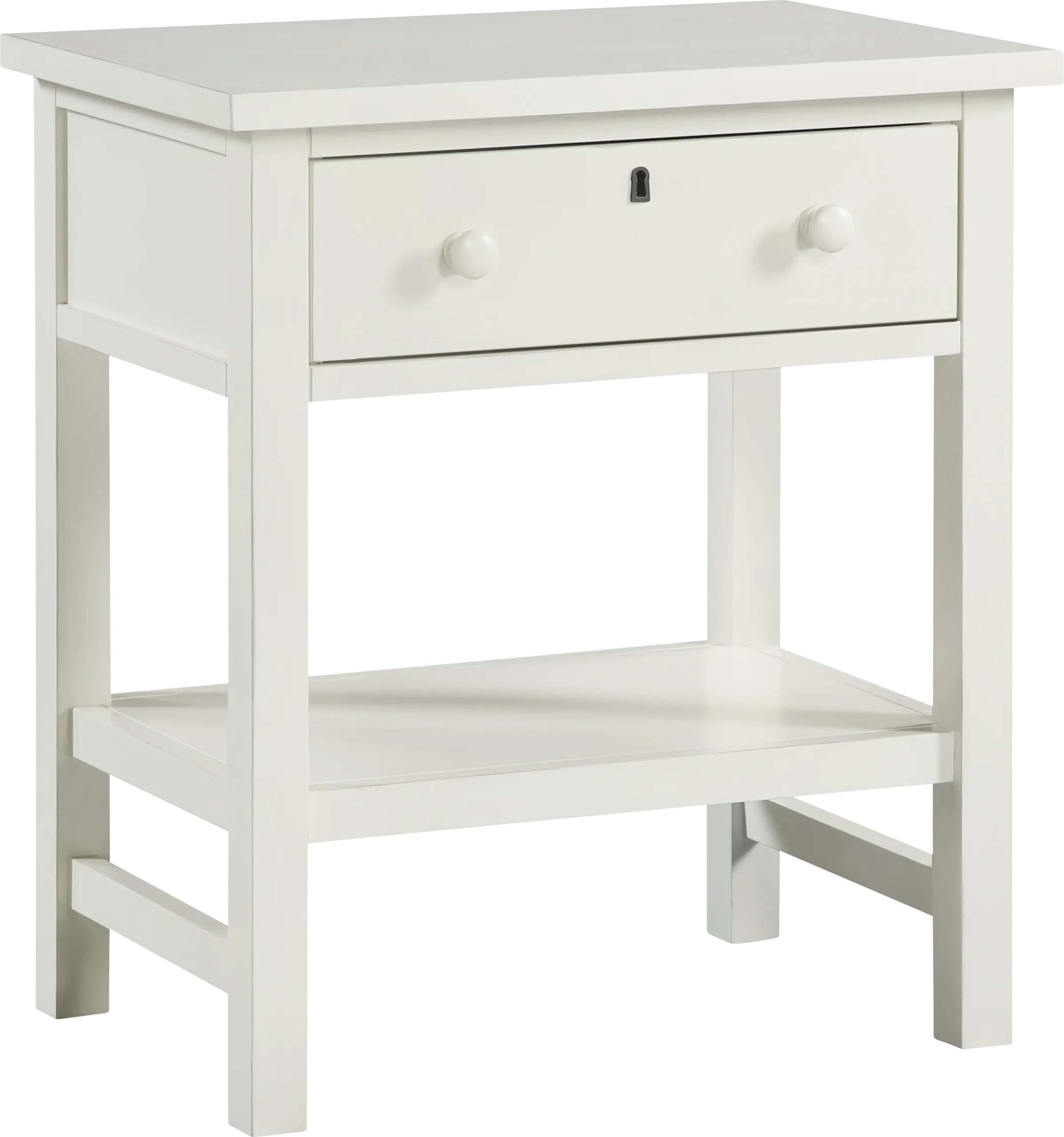 Adelaide White Nightstand
