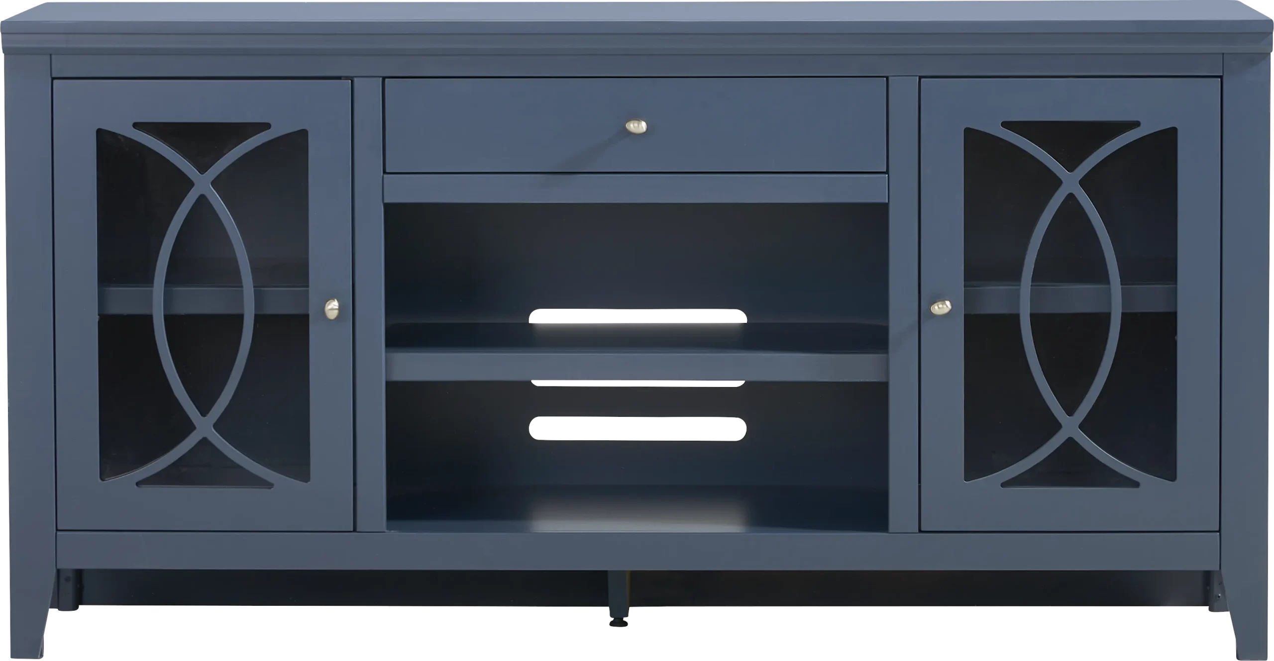 Abbie II Blue 66 in. Console