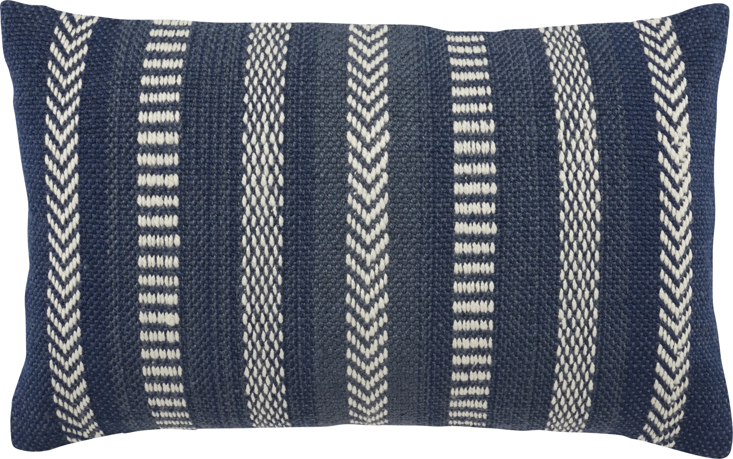 Accentwell Navy Indoor/Outdoor Lumbar Pillow
