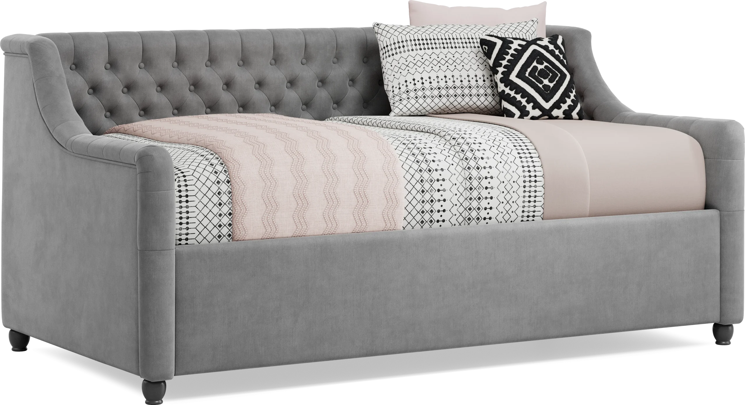Alena Charcoal Twin Daybed