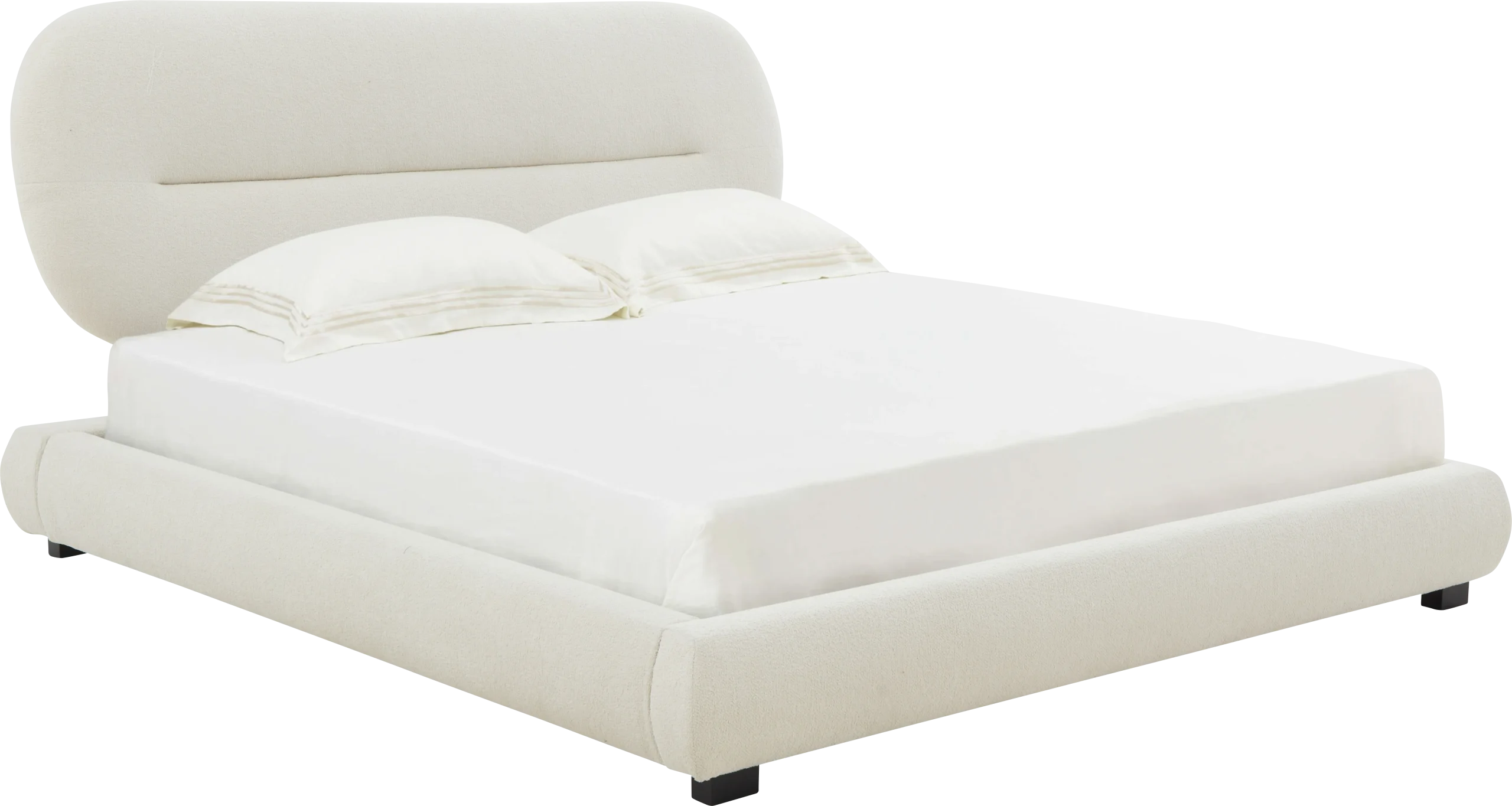 Agatha Creme King Bed