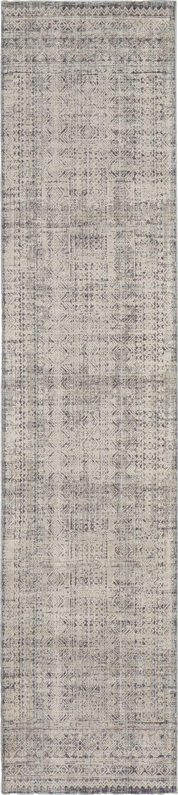 Afeni Beige 2'3 x 10' Runner Rug