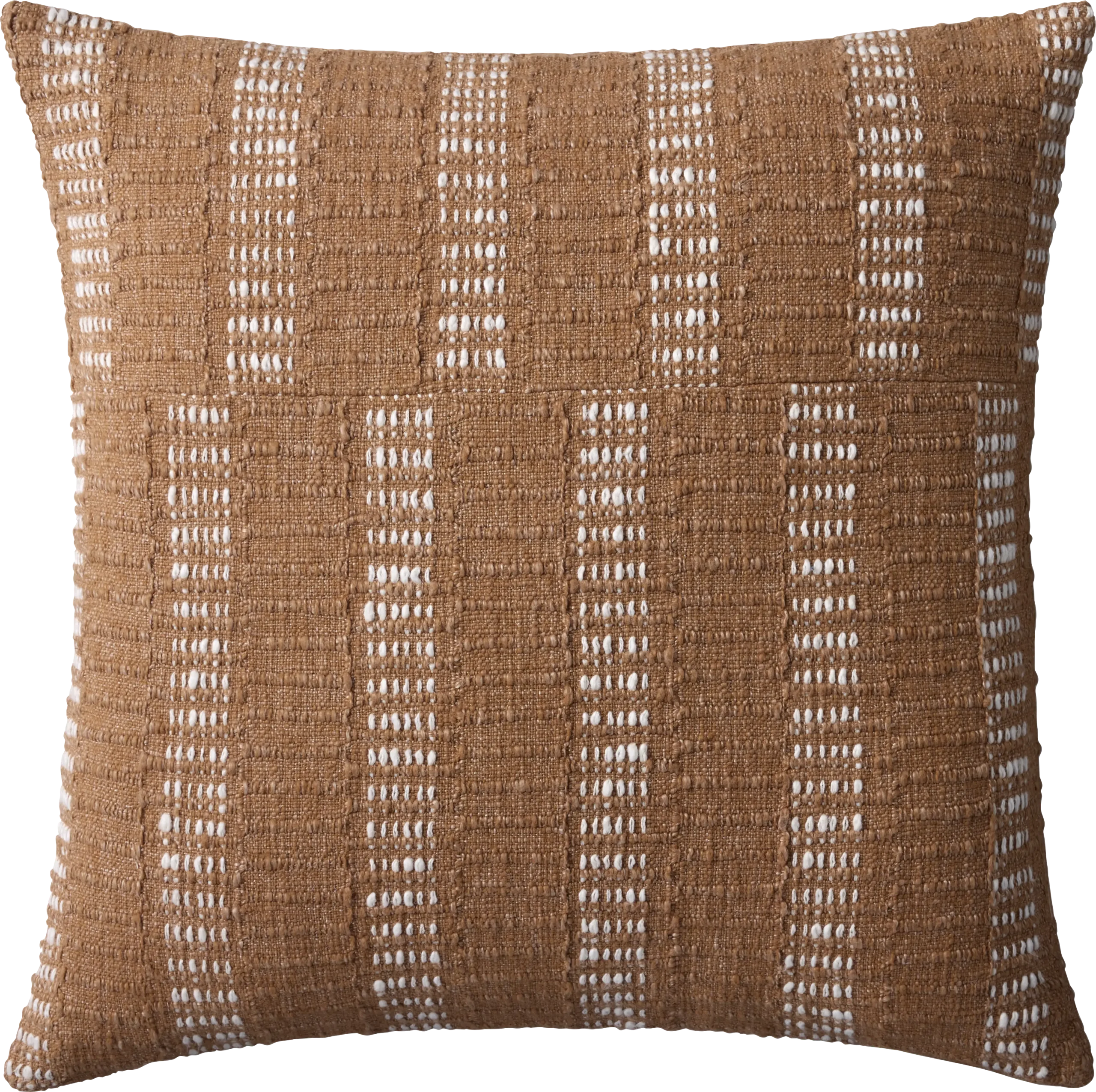 Adobe Rust Ivory Accent Pillow