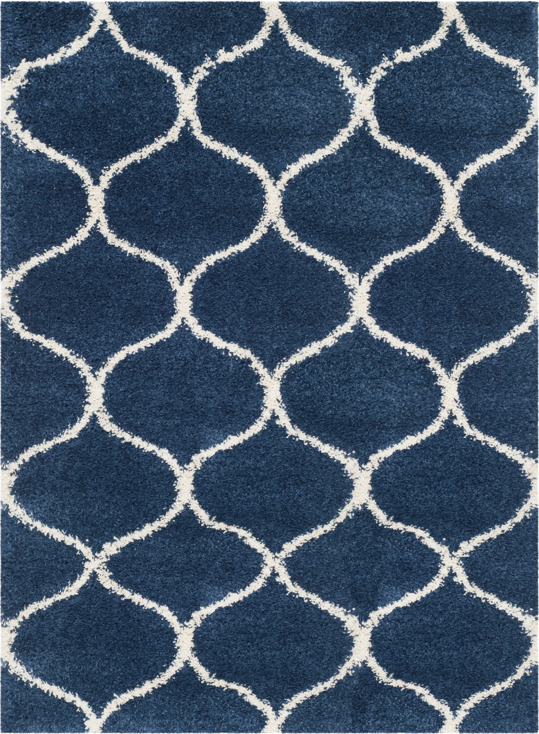 Alicia Blue 5'1 x 7'6 Rug