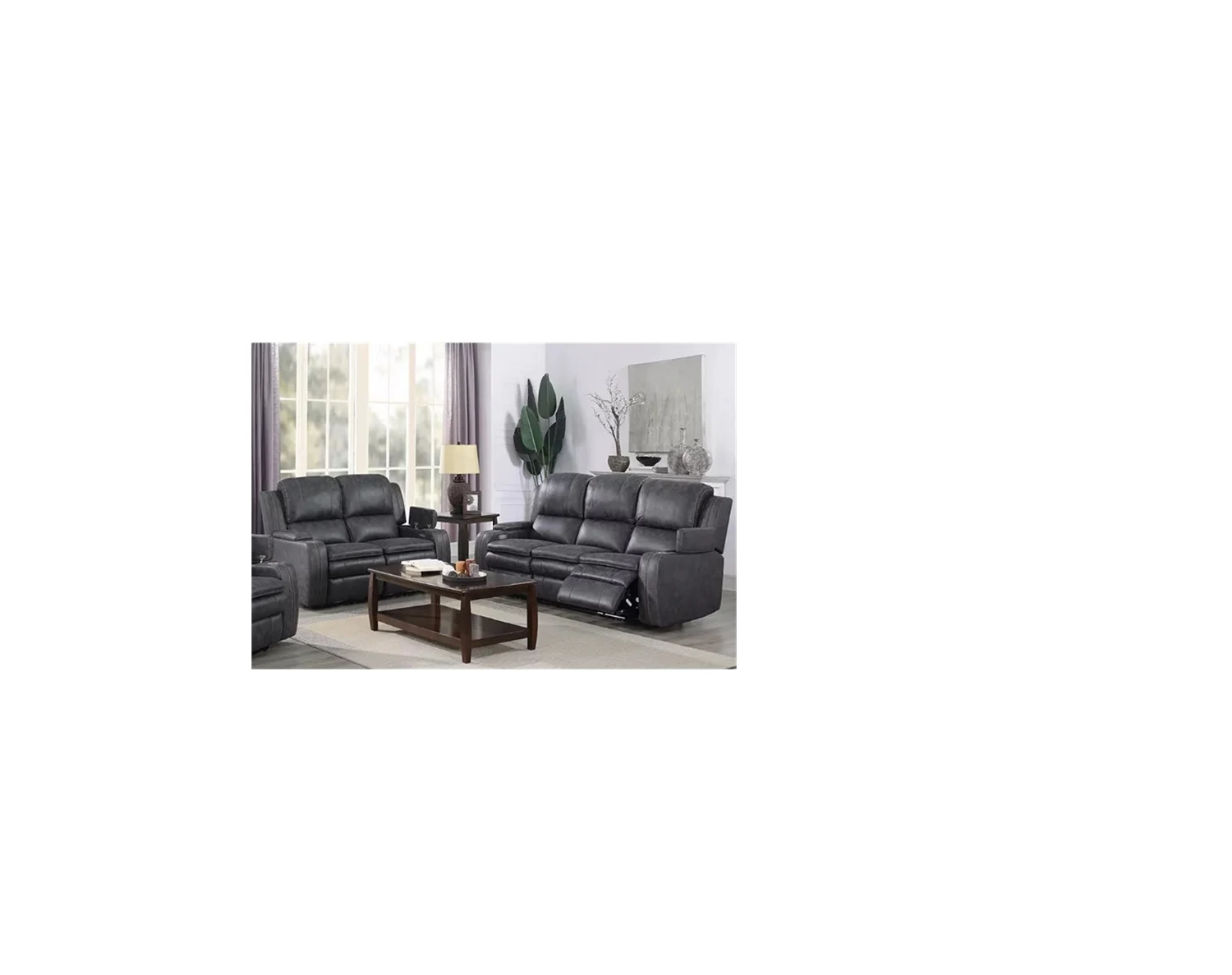 Power Reclining Sofa and Loveseat