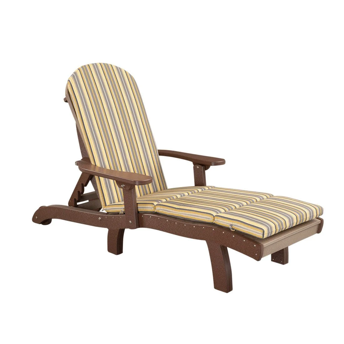 Adirondack Pool Sun Lounge Sunbrella Outdoor Cushion Pad for Seat & Back - Finch