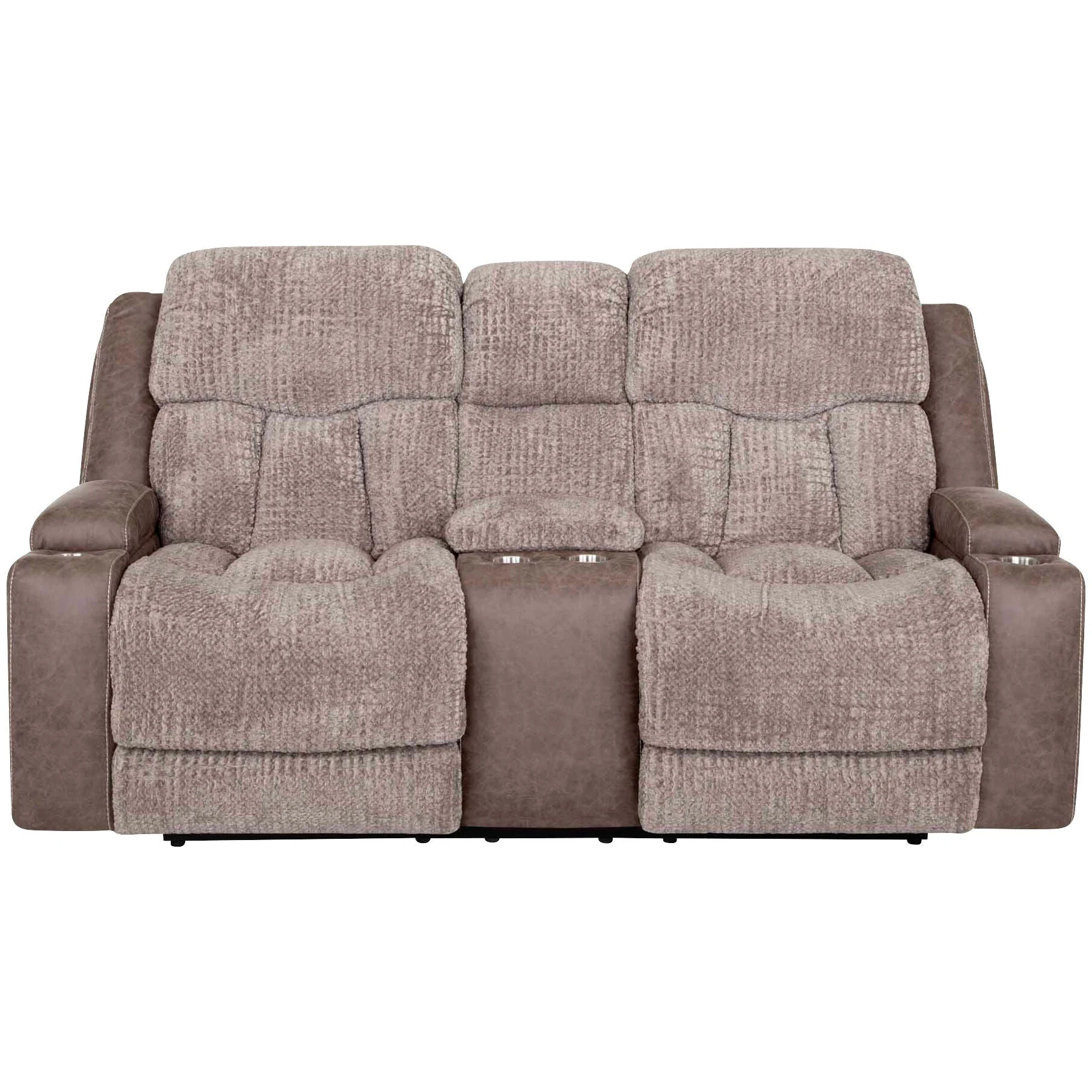 Aire Power+ Reclining Console Loveseat