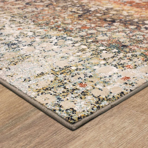 Alvino Torrent Rug in Rose Gold