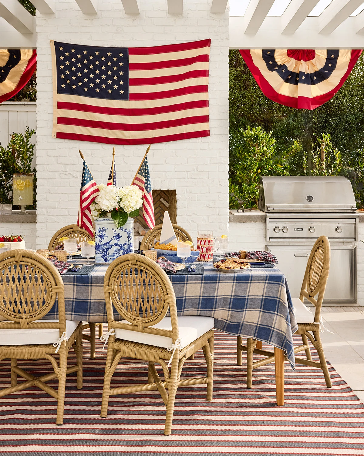 Americana Flag with Grommets