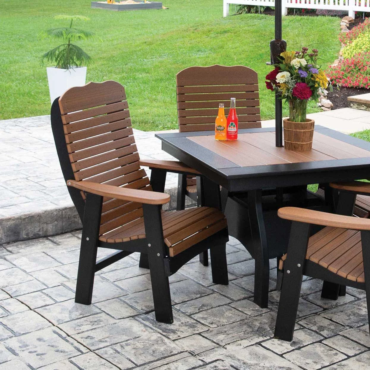 Amish Bar Harbor Poly Patio Dining Chair
