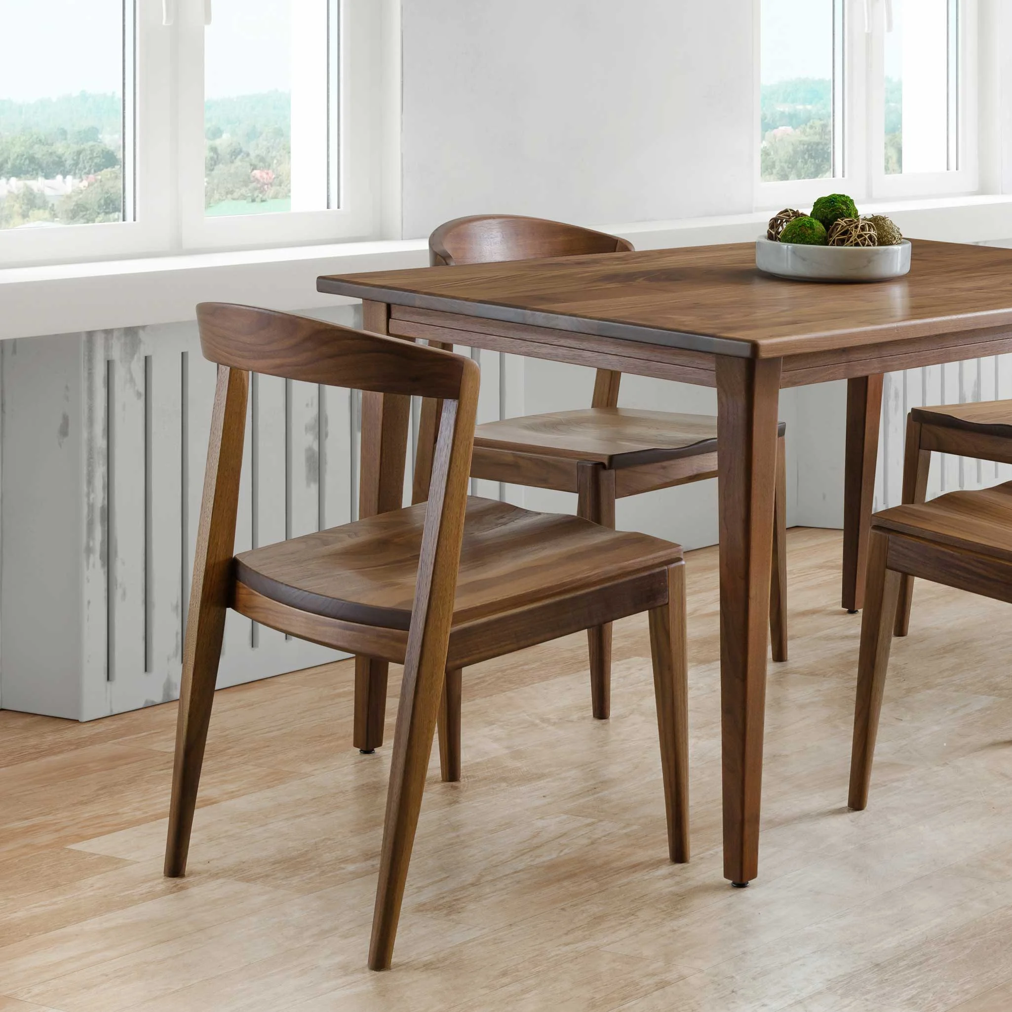 Amish Laramie Modern Century Modern Dining Chair