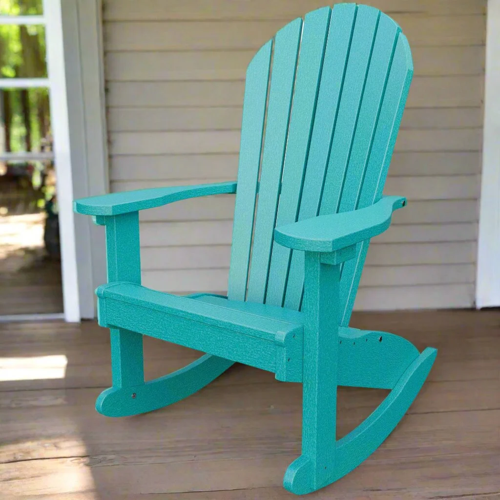 Amish Poly Adirondack Patio Rocker - Quickship
