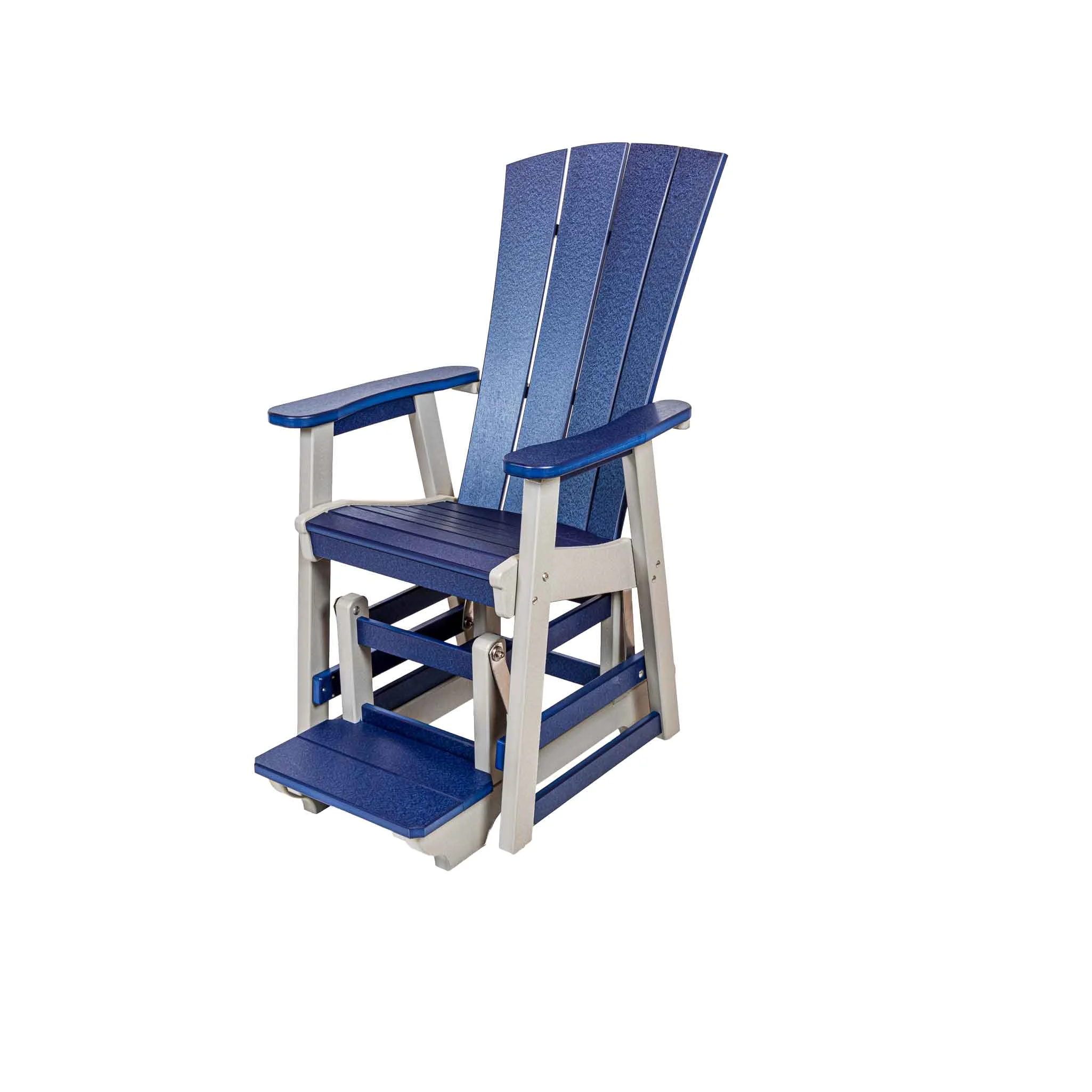 Amish Poly Patio Cape May Single Counter Glider