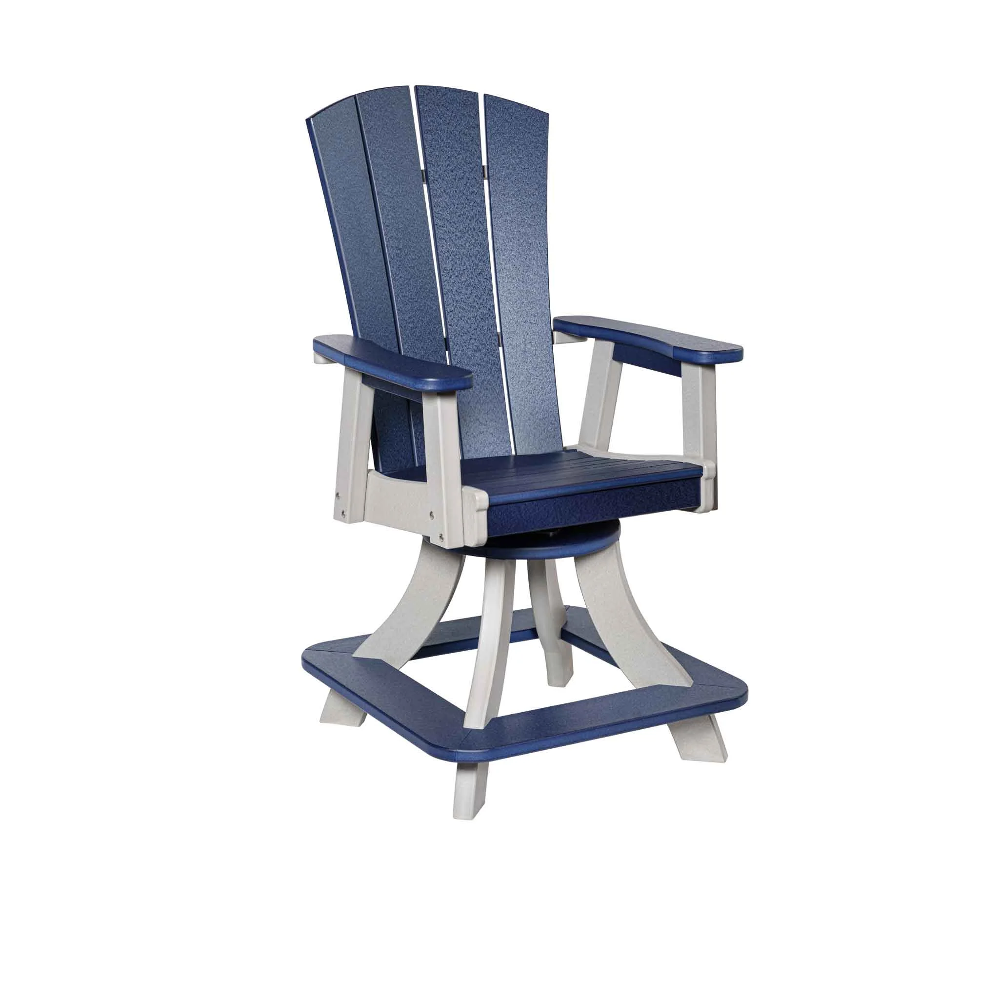Amish Poly Patio Cape May Swivel Counter Chair