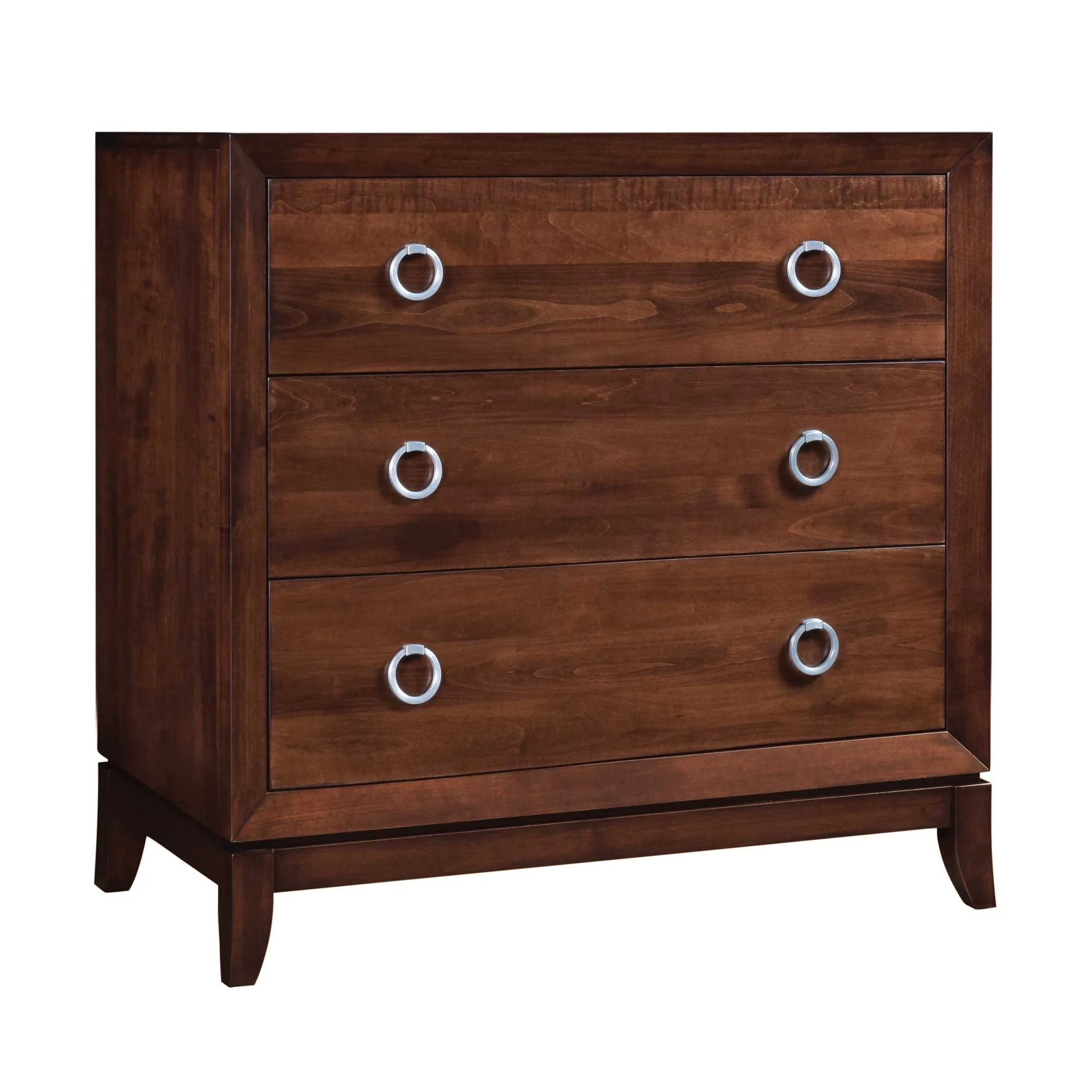 Amish Solid Wood Park Ave 3-Drawer Chest