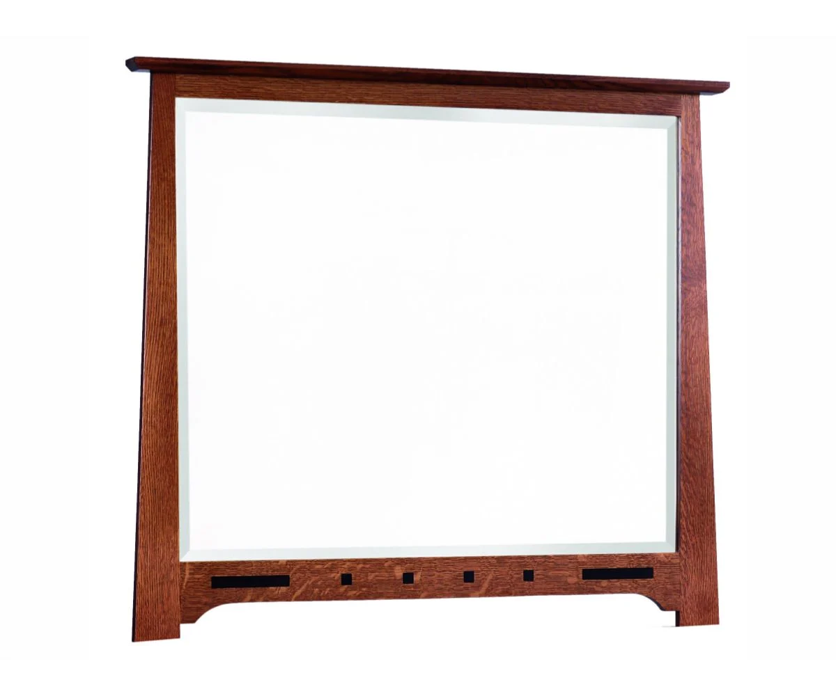 Amish Solid Wood Van Nuys Mirror