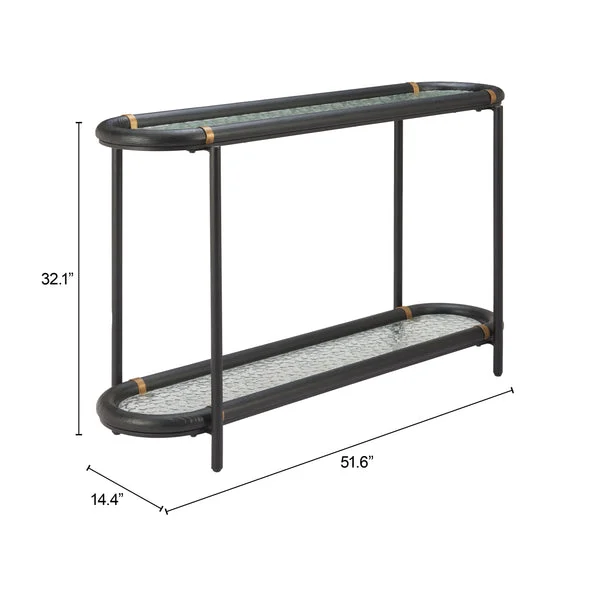 Aneis Console Table Black