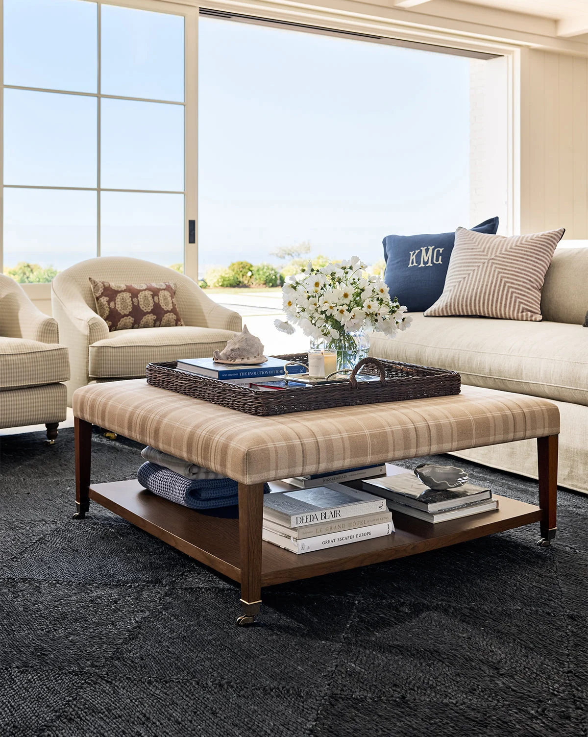 Antoinette Coffee Table Ottoman
