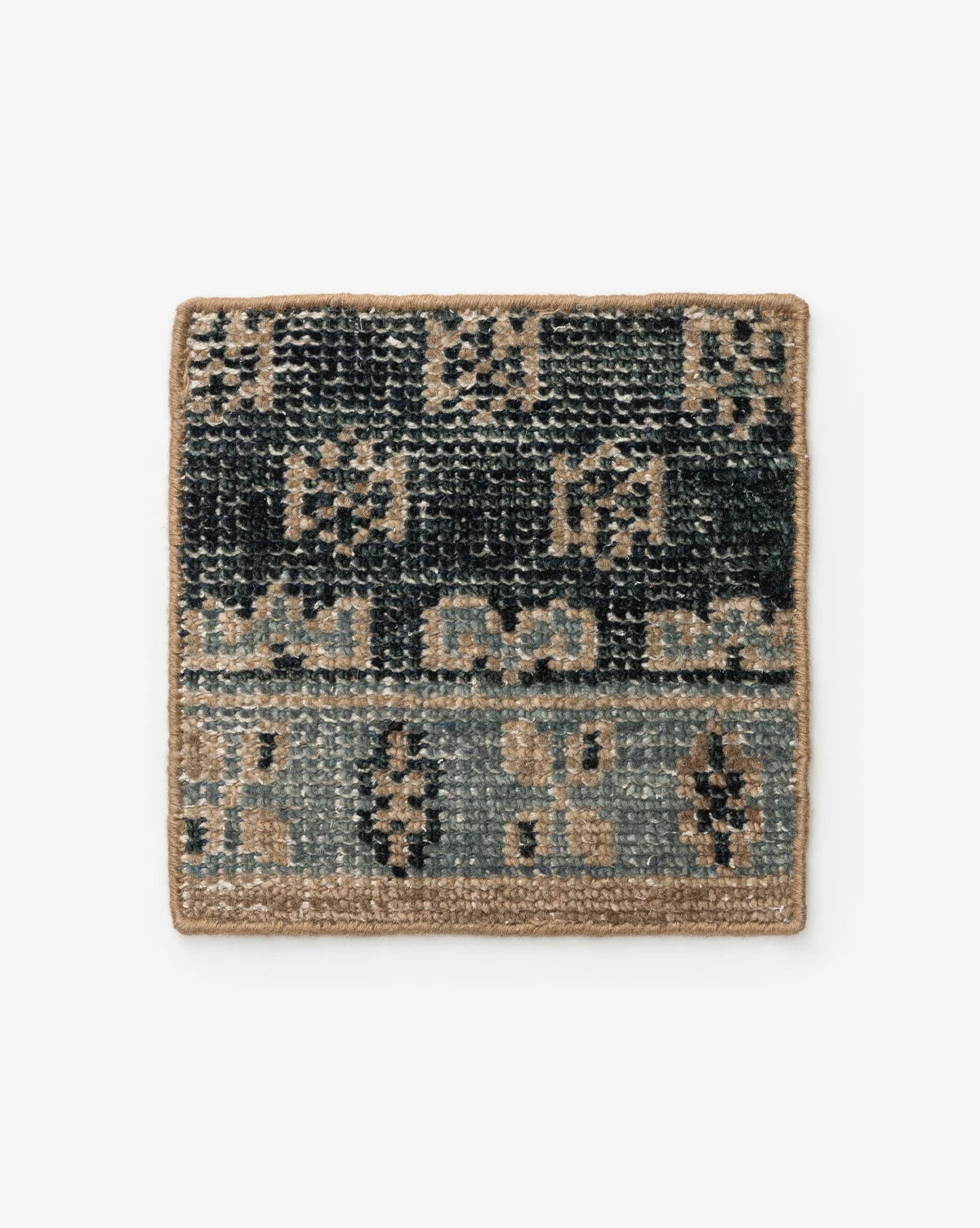 Anya Indigo Hand-Knotted Rug Swatch