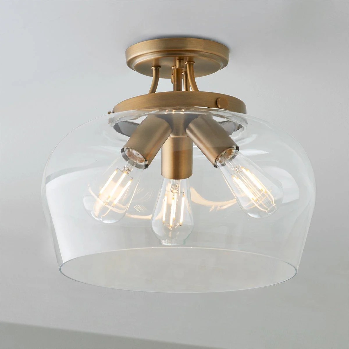 Ashley Semi-Flush Ceiling Light