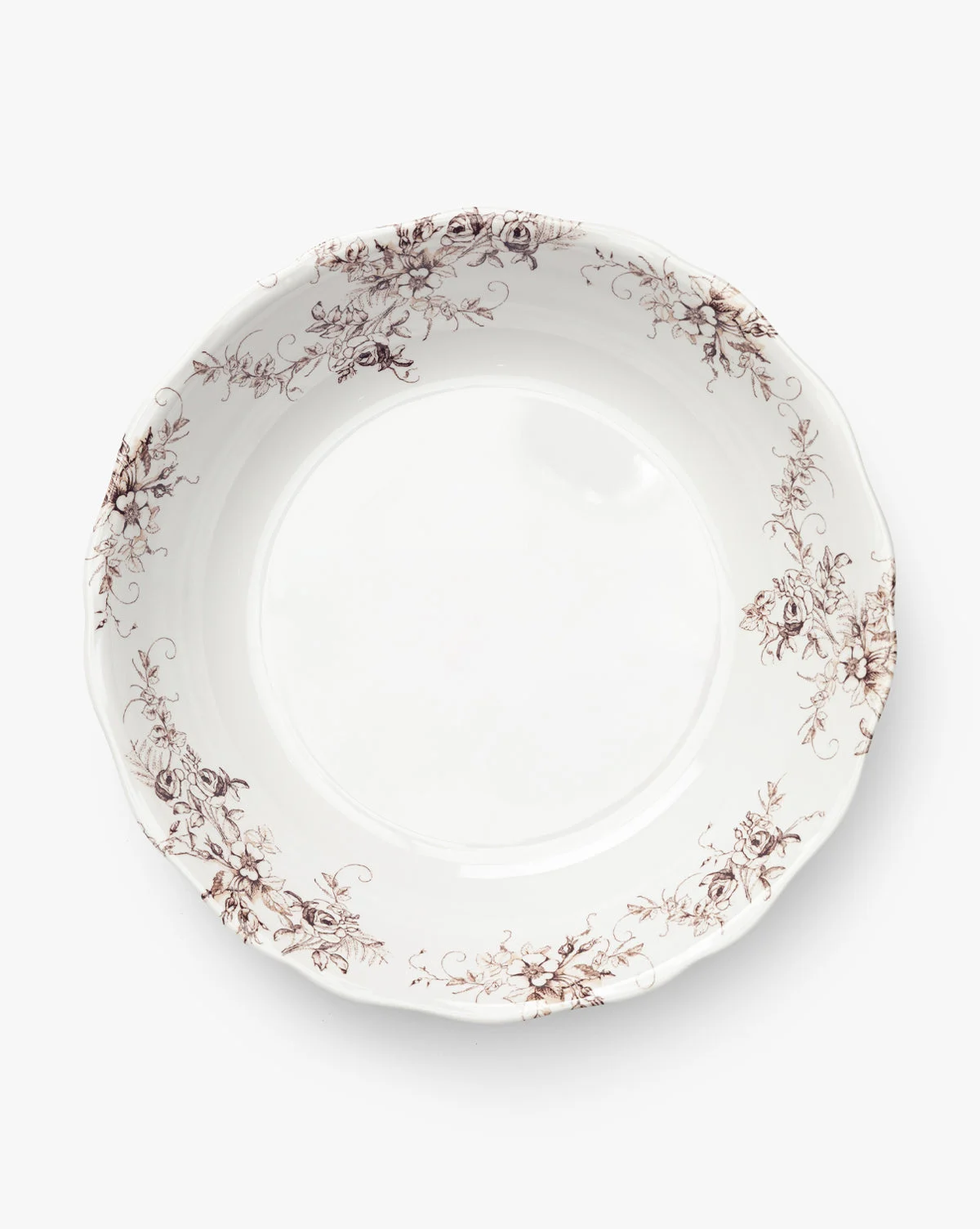Avondale Melamine Serving Bowl
