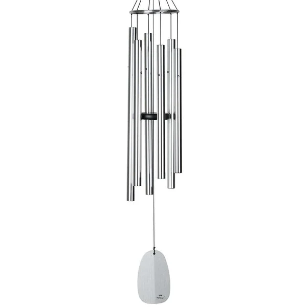 Bells of Paradise - Silver 44" Woodstock Chimes