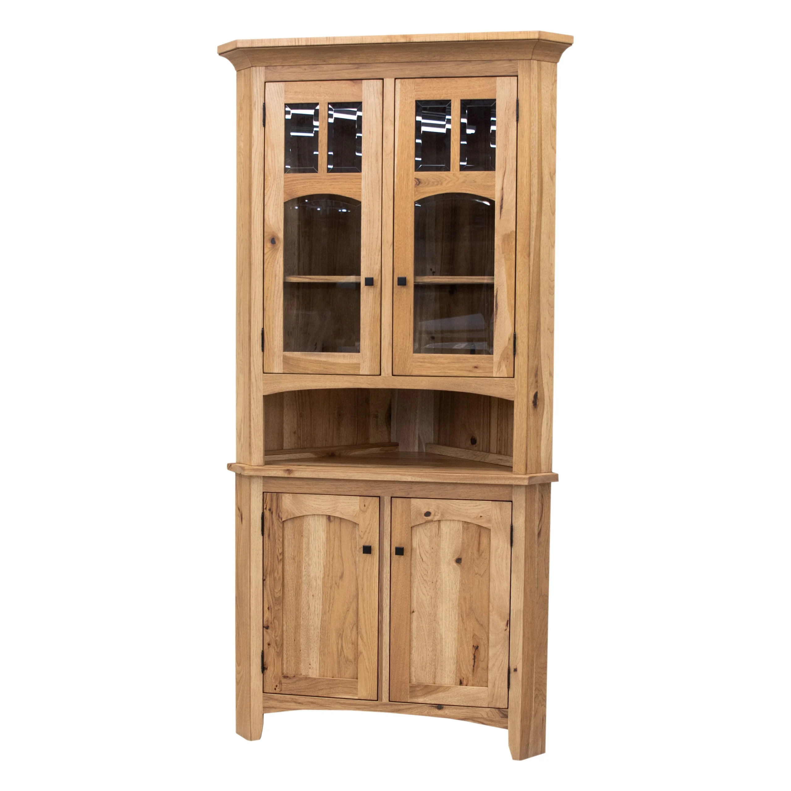 Biltmore Hickory Wood Corner Hutch | WB
