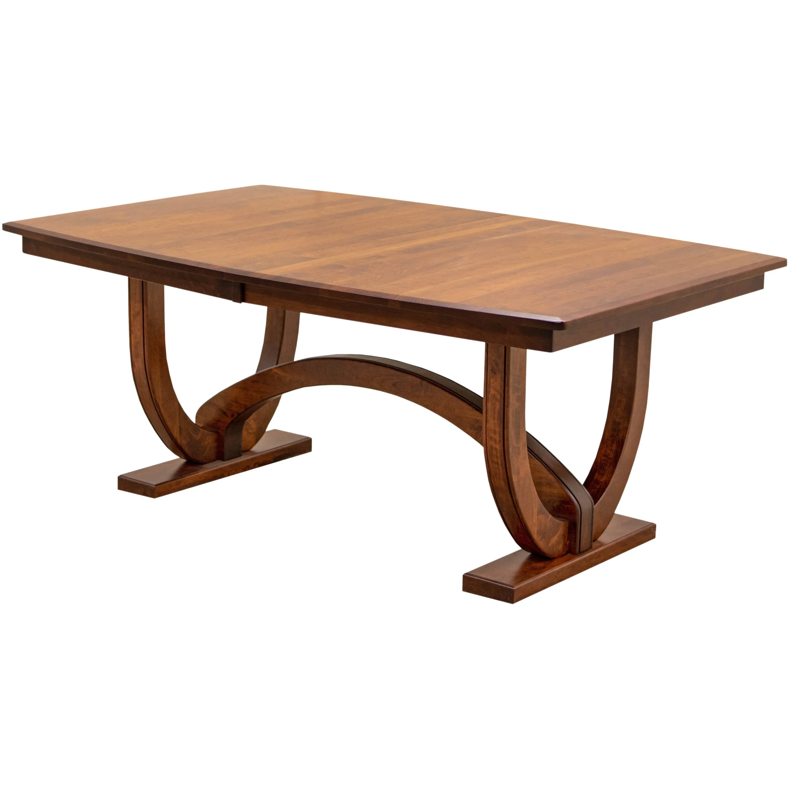 Biltmore Large Cherry Wood Extending Amish Dining Table | MC