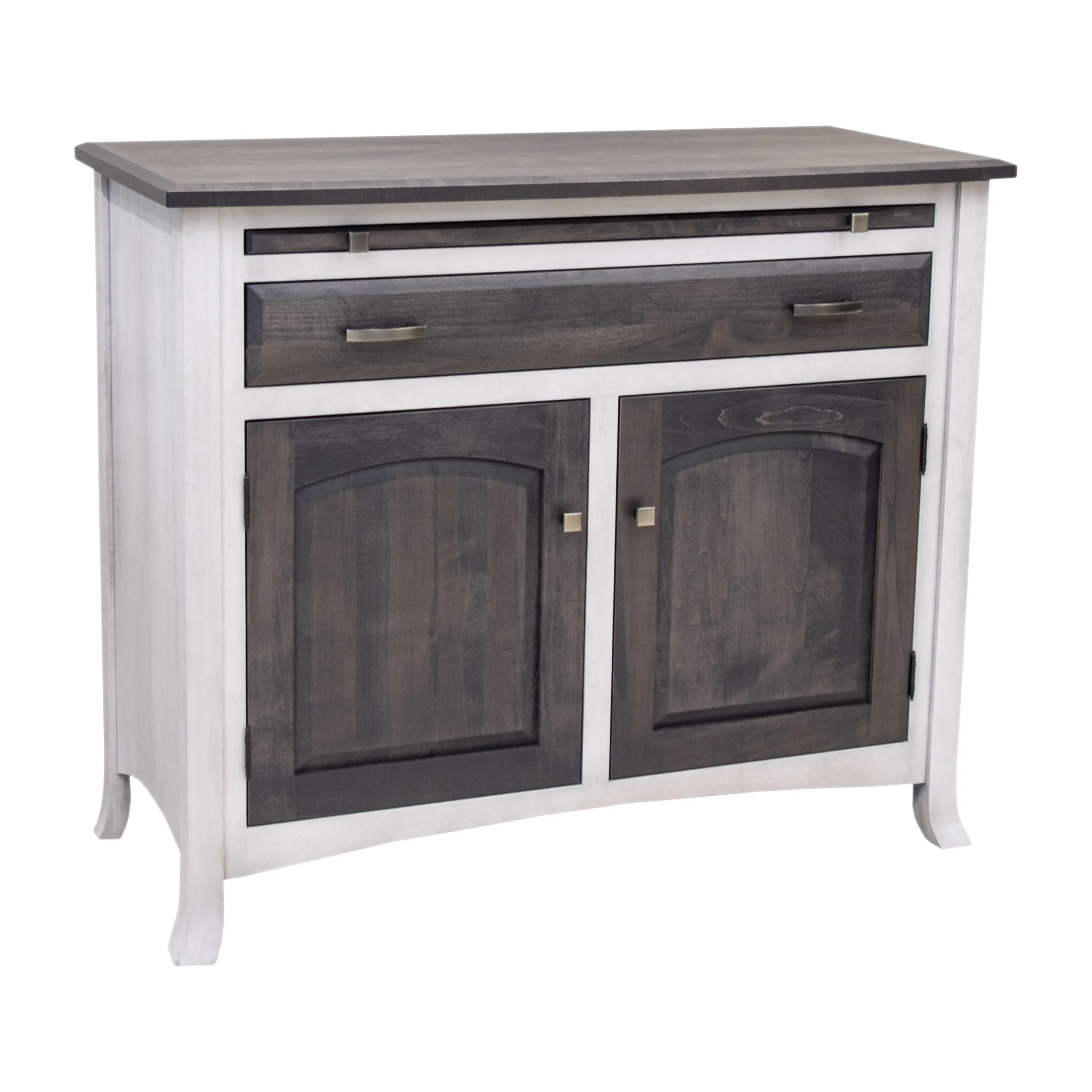 Biltmore White & Wood Buffet - 2-Door | M-AV&GS