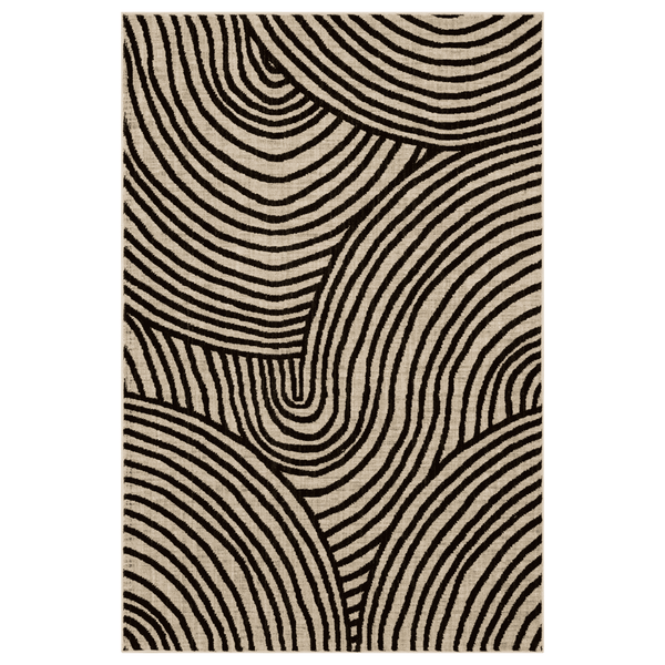 Bosco Remolino Rug in Onyx