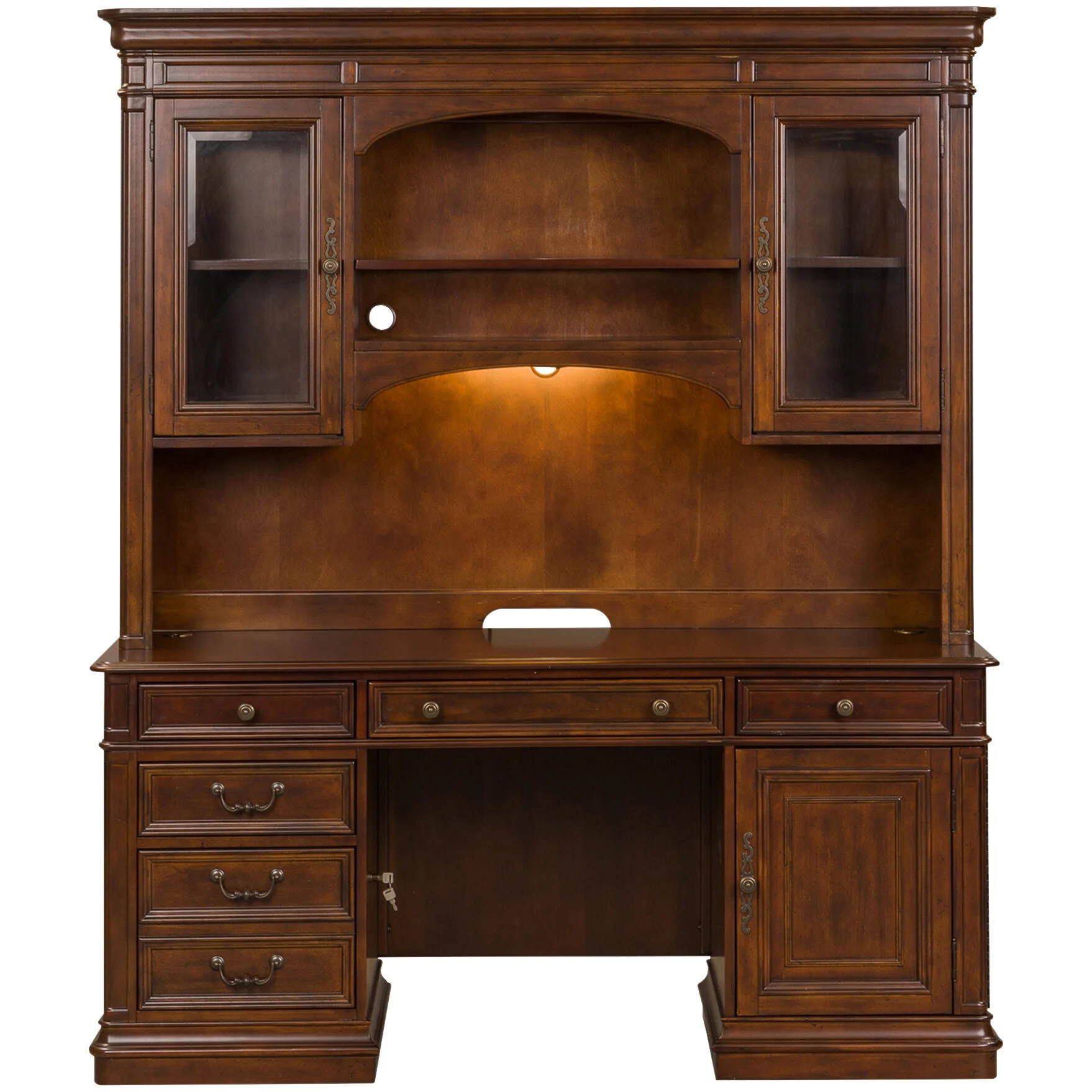 Brayton Manor Credenza and Hutch