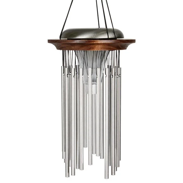 Bronze Solar Windchimes-Glow in the Dark while Making Beautiful Music in the Evenings*