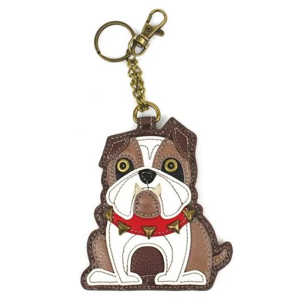 Bulldog Collection by Chala Handbag, Wallet, Keychain, Vegan!*